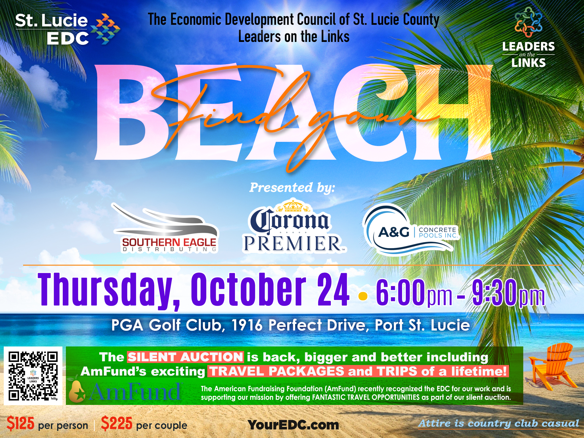 2024 Leaders on the Links Find Your Beach Reception